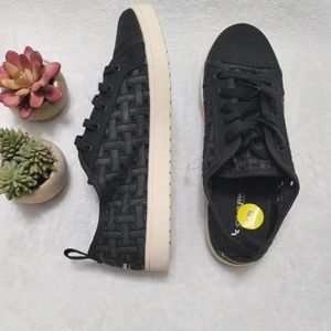 Koolaburra UGG Kellen Low lace woven denim sneaker